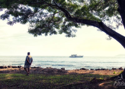 Einsamer Urlauber im Talay Time