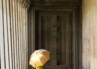 Shooting in Angkor Wat