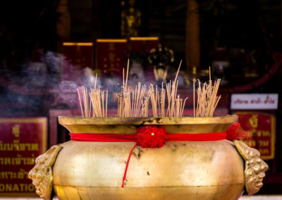 Die allgegenwärtigen Räucherstäbchen