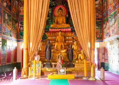 Im innern des Tempels vom Wat Kesararam