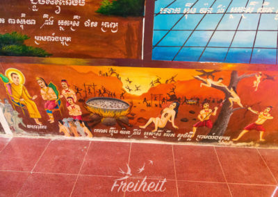 Im innern des Tempels vom Wat Kesararam