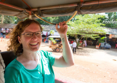 Tuk Tuk Fahrtwind tut sooo gut