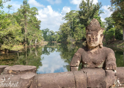 Auf dem Weg zum Preah Khan Tempel