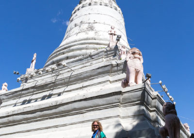 Wat Penh - Stupa mit den Reliquien eines verstorbenen Königs