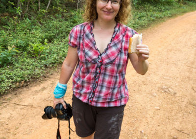 Nadine lässt es kräftig stauben
