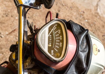 Schau mal auf den Tachostand