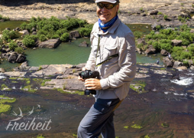 Carsten an der Abbruchkante