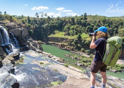Ich und der dicke Rucksack