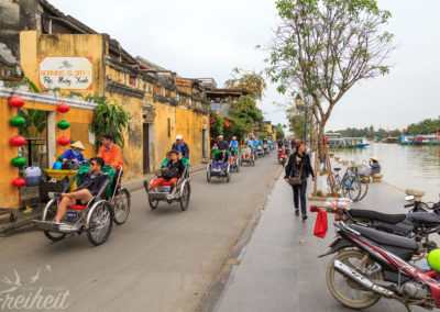 Mit der Rikscha durch Hoi An