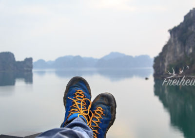 Füsse hochlegen tut auch mal gut