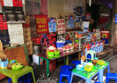 Einer der wenigen der irgendwas Essbares anbietet