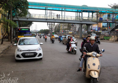 Nur einen Tag später schon fast wieder voll