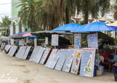 Sandwichstände ohne Ende