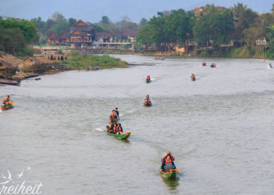 Rushhour auf dem Fluss