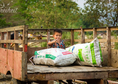 Süßer kleiner Fratz