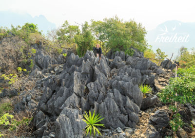 So zackig wie hier sind die ganzen umliegenden Grate