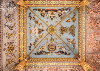Decke vom Torbogen des Patuxai
