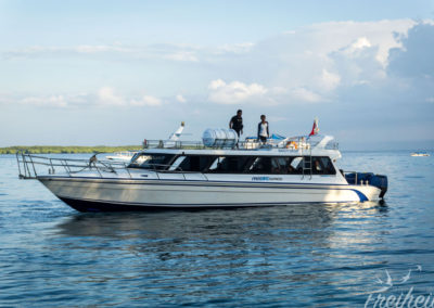 Speedboat nach Bali