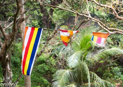 Buddhistische Fahnen