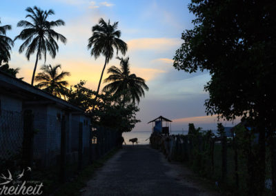 Uppuveli Strand im Morgenlicht