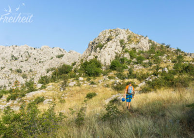 Der Weiterweg zur Burg