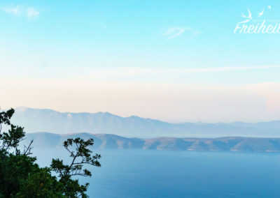 Die langgestreckte Insel Hvar