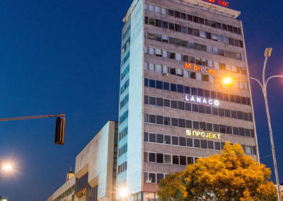 Die Straße ist abends autofrei - echt cool