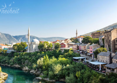 Toller Blick von der Alten Brücke über die Altstadt
