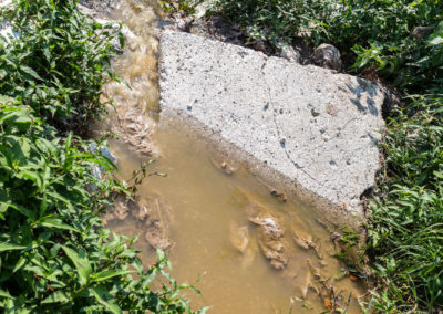 Die wiederrum wird einfach in das Wasser der Neretva geleitet - inkl. Toilettenpapier :(