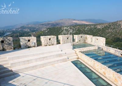 Modernisierte Burg Pašina tabija