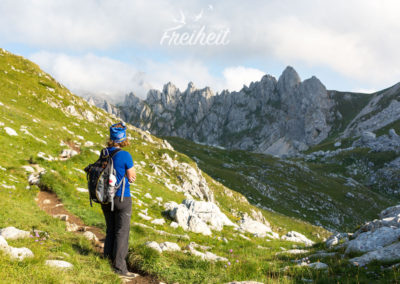 Brr, es weht ein eiskalter Wind - lieber schnell weitergehen