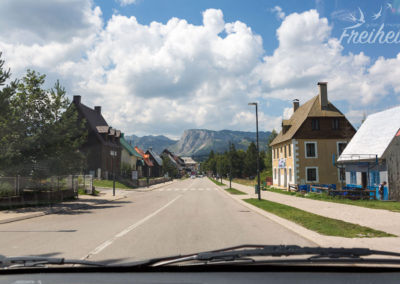 Zurück im Skiort Zabljak