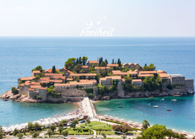Die Hotelinsel Sveti Stefan