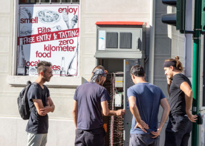 Telefontechniker bei der Arbeit