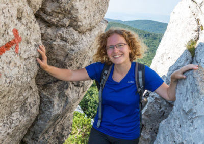 Aber ein paar Felsen hat es dann doch noch ;-)