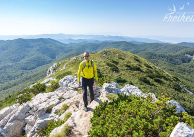 Die letzten Meter zum höchsten Punkt (1506m)