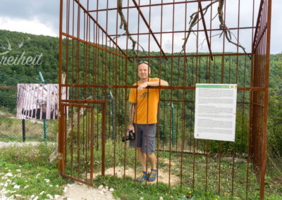 In diesem Käfig musste die Bärin Kassandra elf Jahre lang hausen