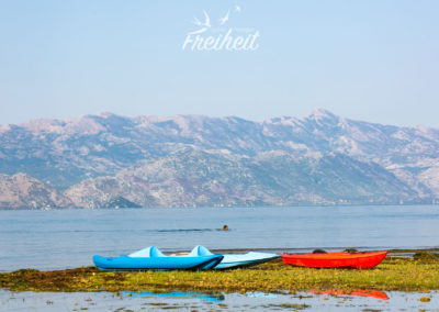 Tretboote und Kanus zum Verleih