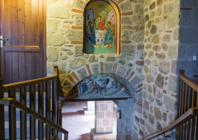 Im Kloster Agía Triáda