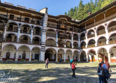 Wer will, kann auch im Kloster übernachten ;-)