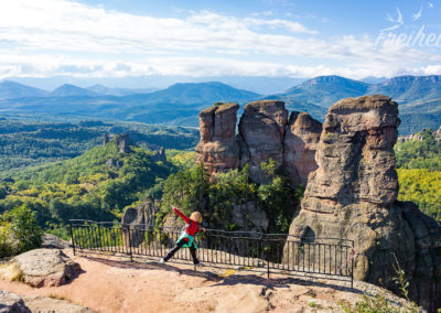 Hat man die ganze Festung durchquert, landet man auf diesem genialen Aussichtspunkt