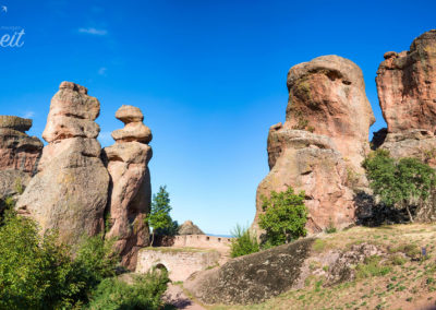 Blick zurück zur weißen Burg