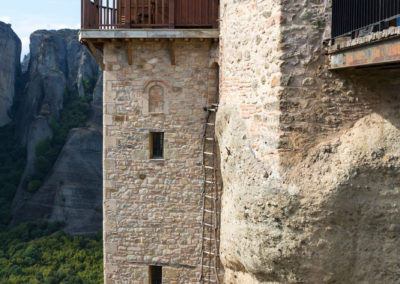 Bevor es die Brücke ins Frauenkloster gab musste man einige Leitern hochklettern