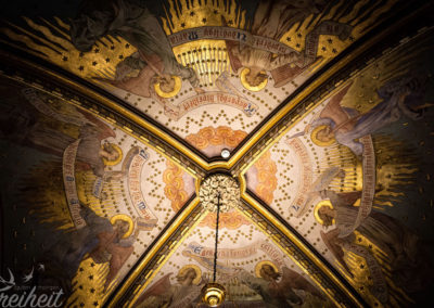 Decke des Lieblings"raumes" von Sissi in der Matthiaskirche