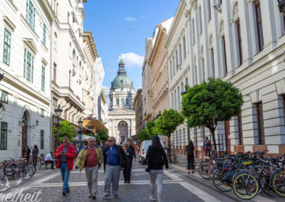 Unterwegs im Stadtteil Pest