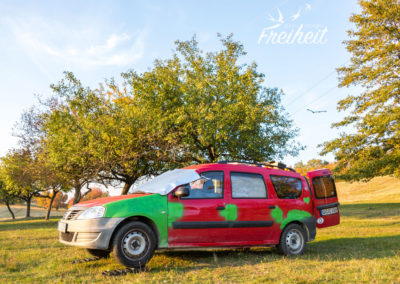 Wir sind die einzigen Gäste