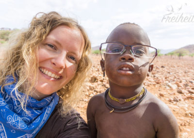 Dieser Junge hat sich vorallem für Nadines Brille interessiert ;-)