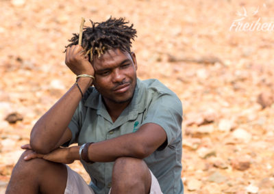 Joao - unser Guide und ebenfalls Himba