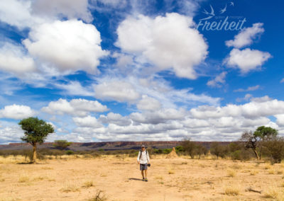 Hinter uns liegt der Waterberg