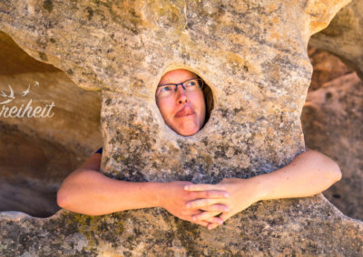 Steine wollen auch einmal umarmt werden :)